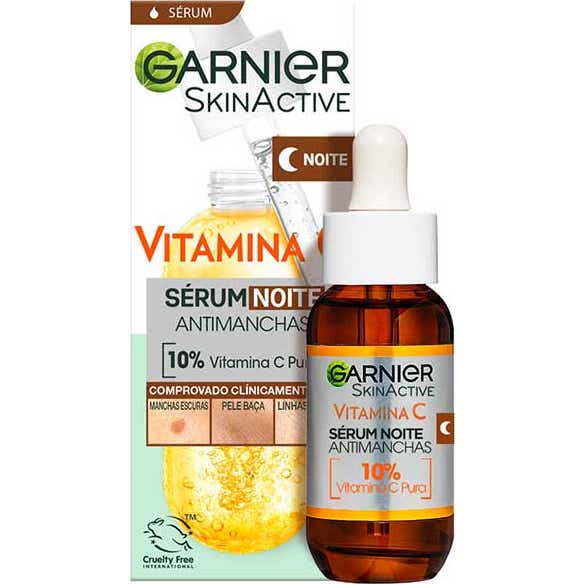 Garnier SkinActive Vitamina C Sérum Noche Antimanchas 30ml