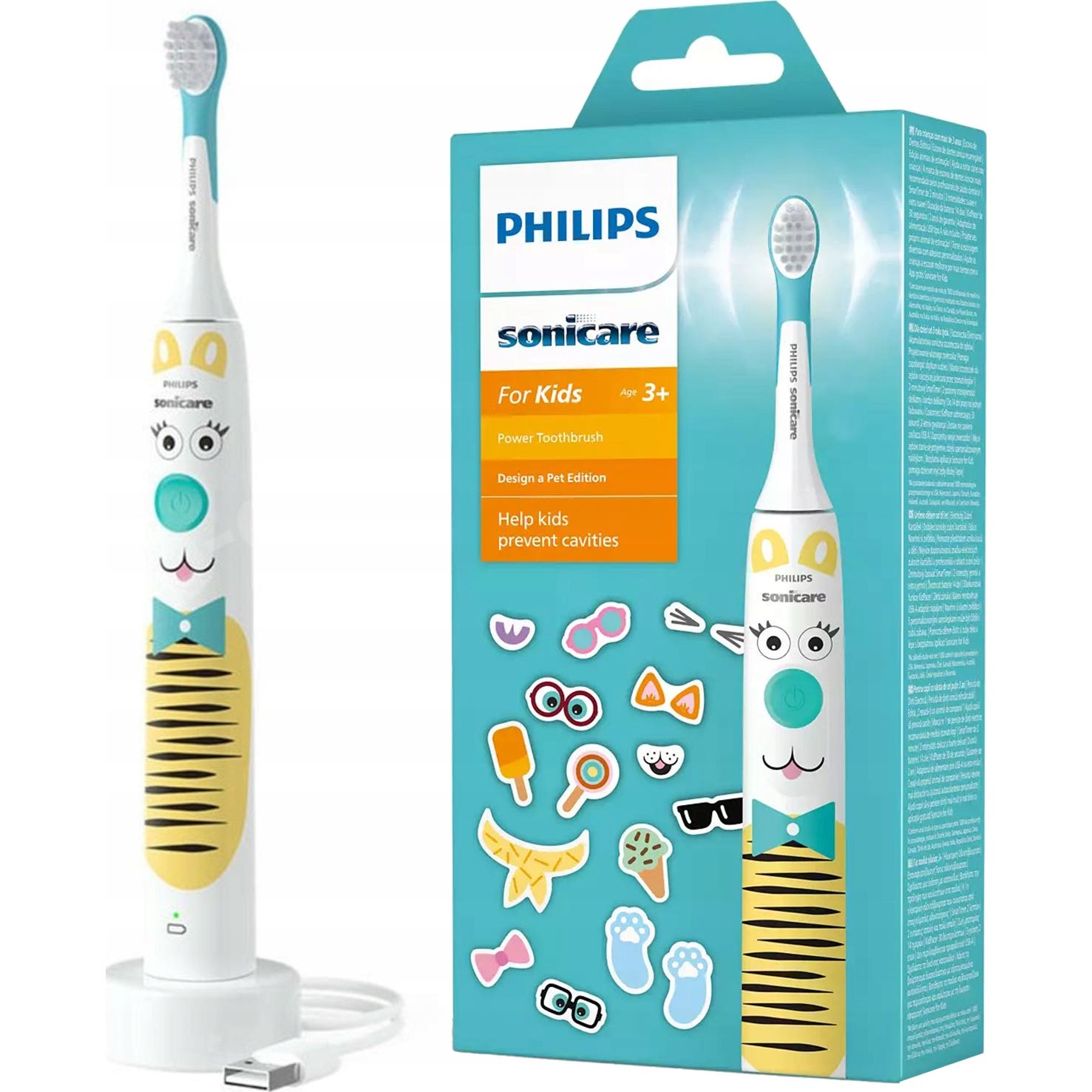Philips Sonicare Kids HX3601/01 Cepillo Eléctrico 1ud