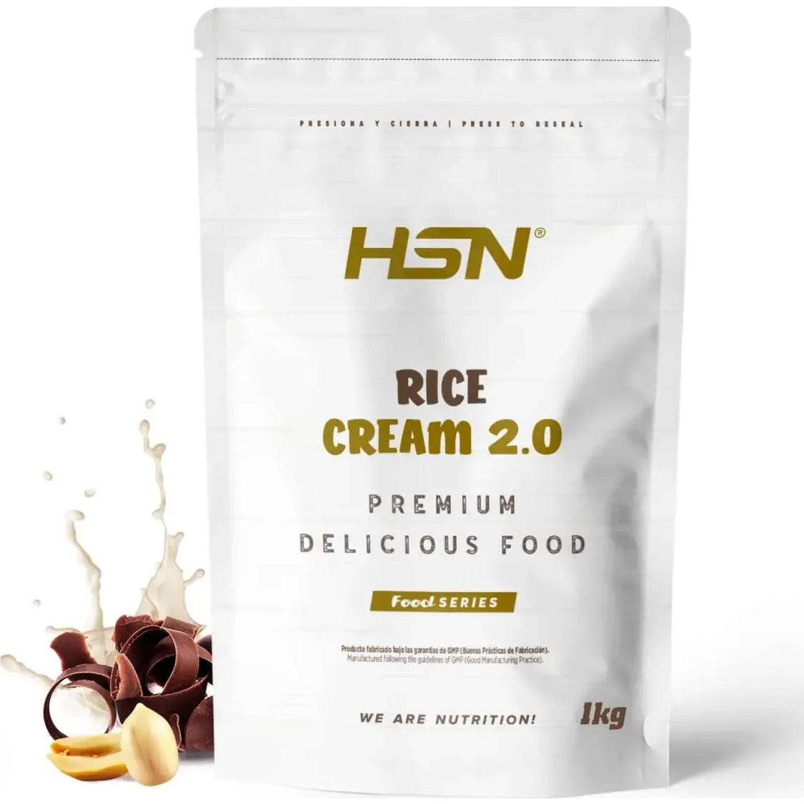 HSN Crema de Arroz 2.0 Chocolate y Cacahuete 1kg