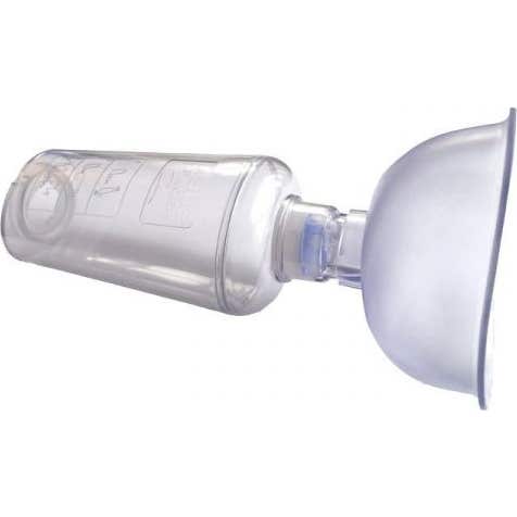 Able Spacer 2 Cámara Inhalación Adultos con Mascarilla 1 ud