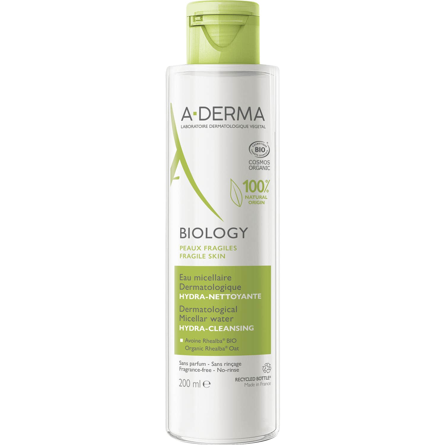 A-Derma Biology Agua Micelar Dermatológica 200ml