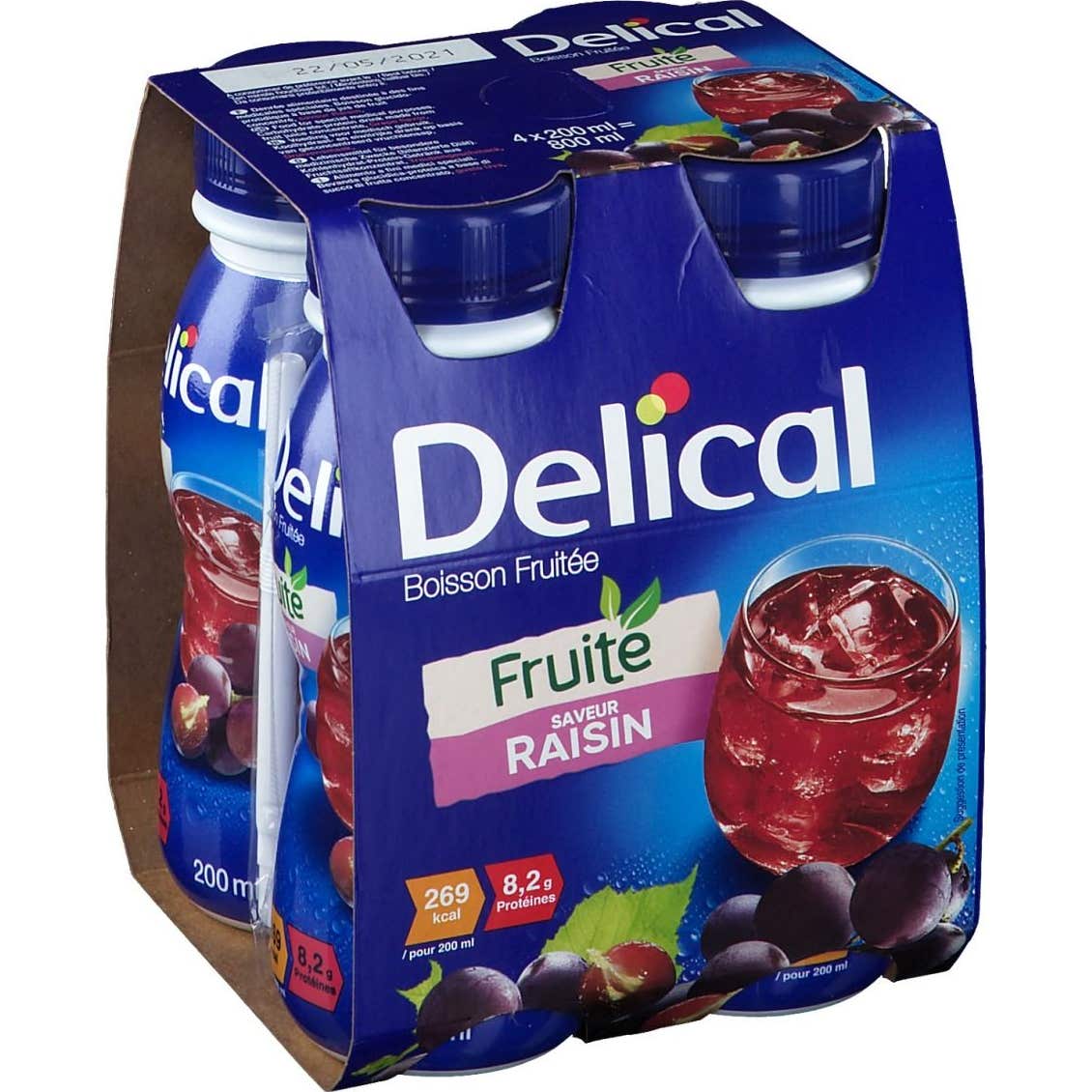 Delical Bois Fruit Grape 200ml 4