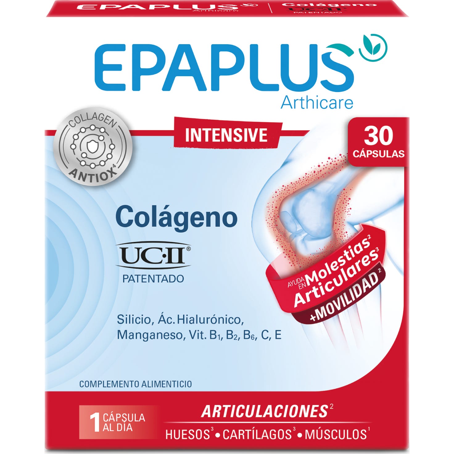 Epaplus Arthicare Intensive Colágeno UCII 30comp