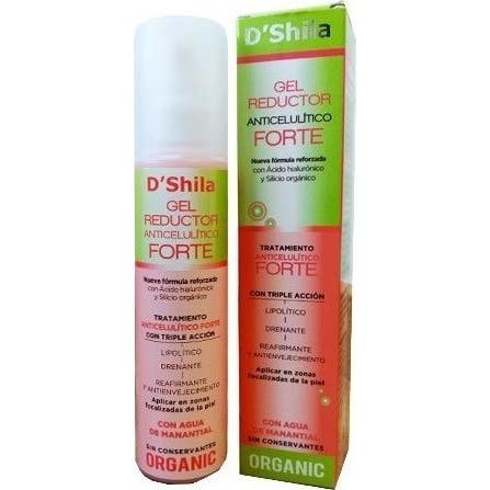 D'shila Castaño Gel Reductor Anticelulítico Forte 200 Ml