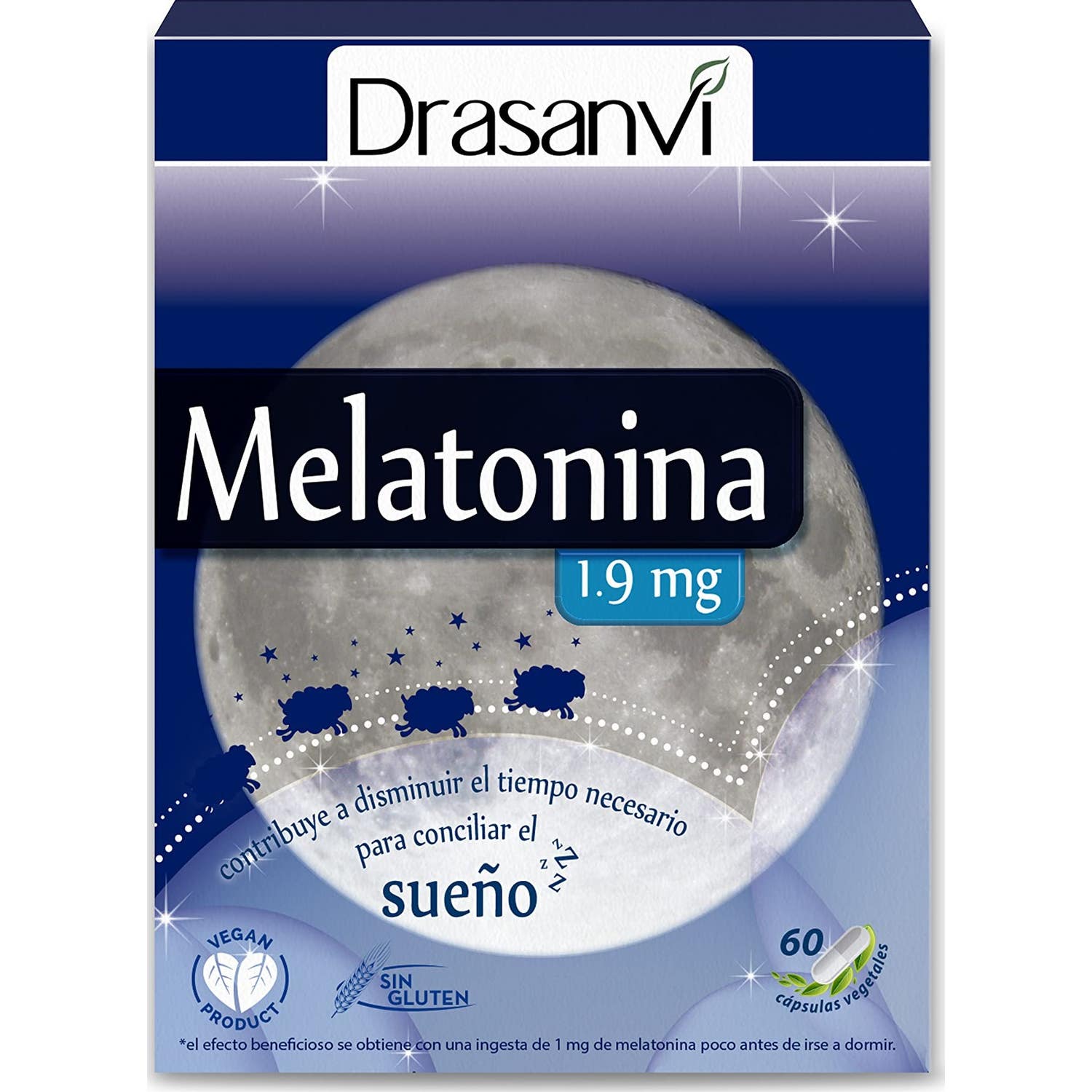 Drasanavi Melatonina 1,9mg 60caps