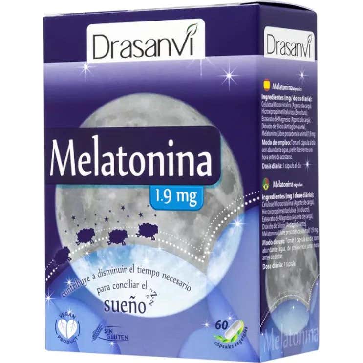 Drasanavi Melatonina 1,9 mg 60 caps