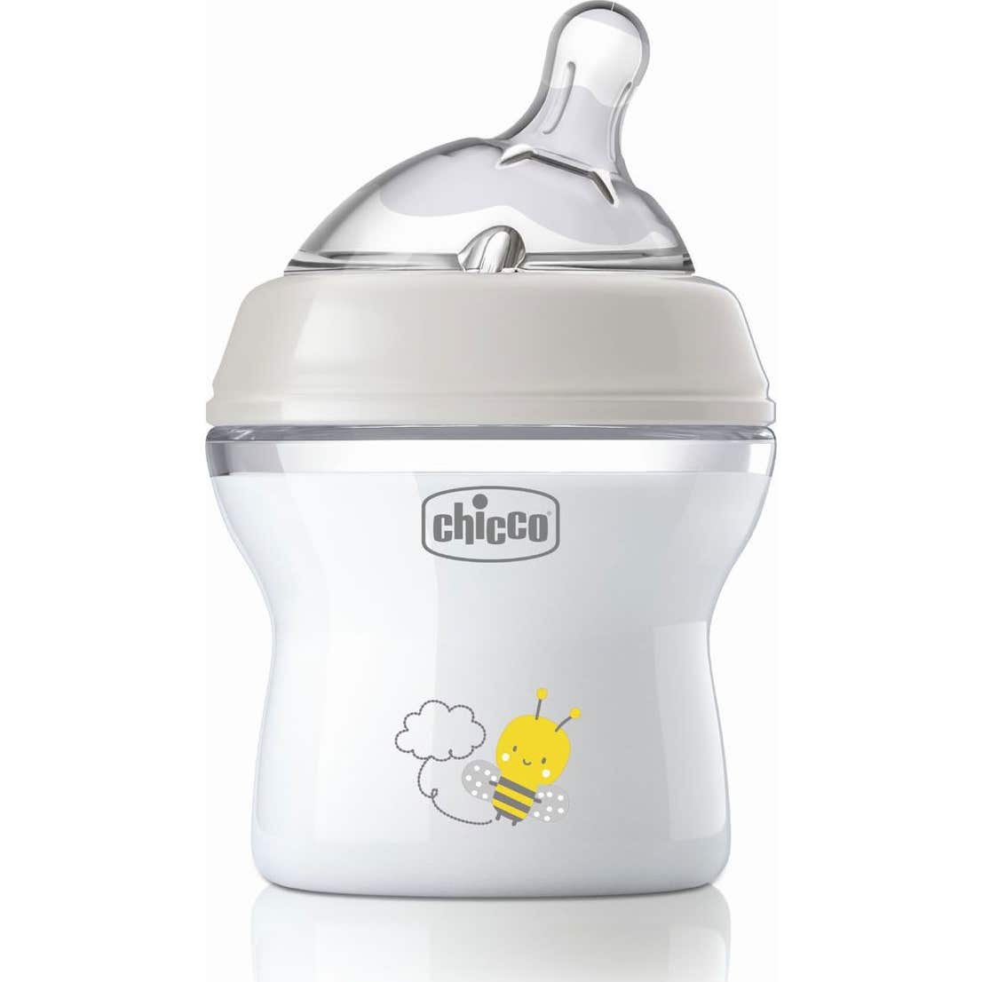 Chicco Biberón Natural Feeling 0M+ Gris 150ml