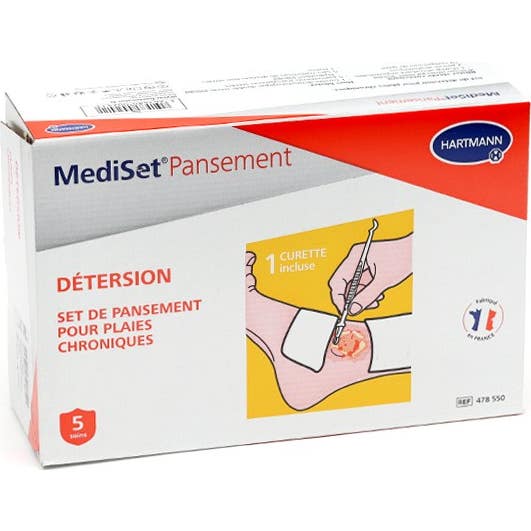 Hartmann MediSet® Pansement Détersion 5uds