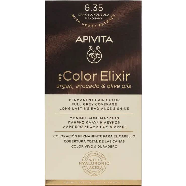 Apivita Kit My Color Elixir Tinte Cabello Nro 6,35