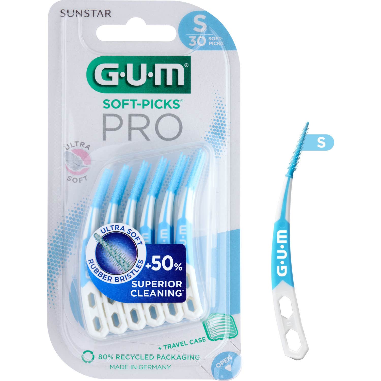 GUM Soft-Picks Pro Small 30uds