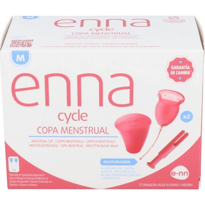 Enna Cycle Pack Copa Menstrual + Aplicador T M 1 ud