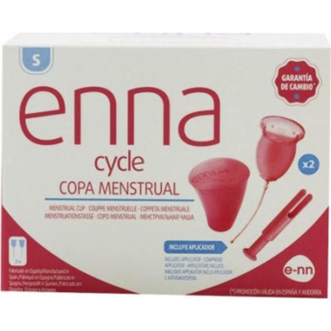 Enna Cycle Pack Copa Menstrual + Aplicador T M 1ud