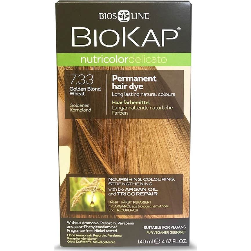 Biok Tinte Delic 7.33 Rubio Trigo Dorado
