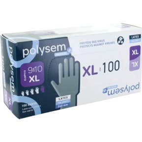 Polysem Guantes Nitrilo Sin Polvo 9/10 XL 90 uds