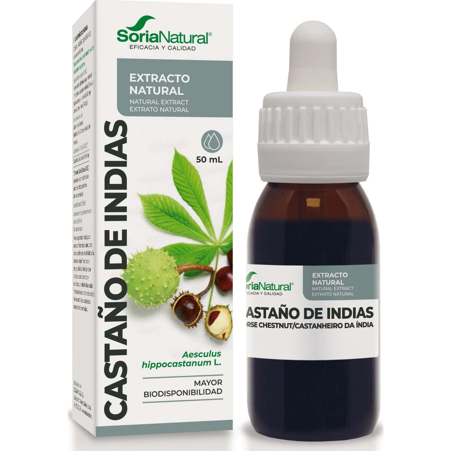Soria Natural Castaño de Indias Extracto 50ml
