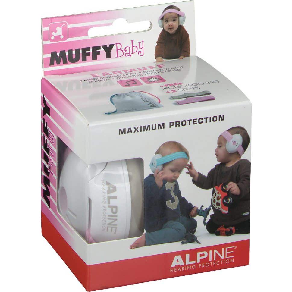 Protector auditivo Alpino Muffy Sib Rosa