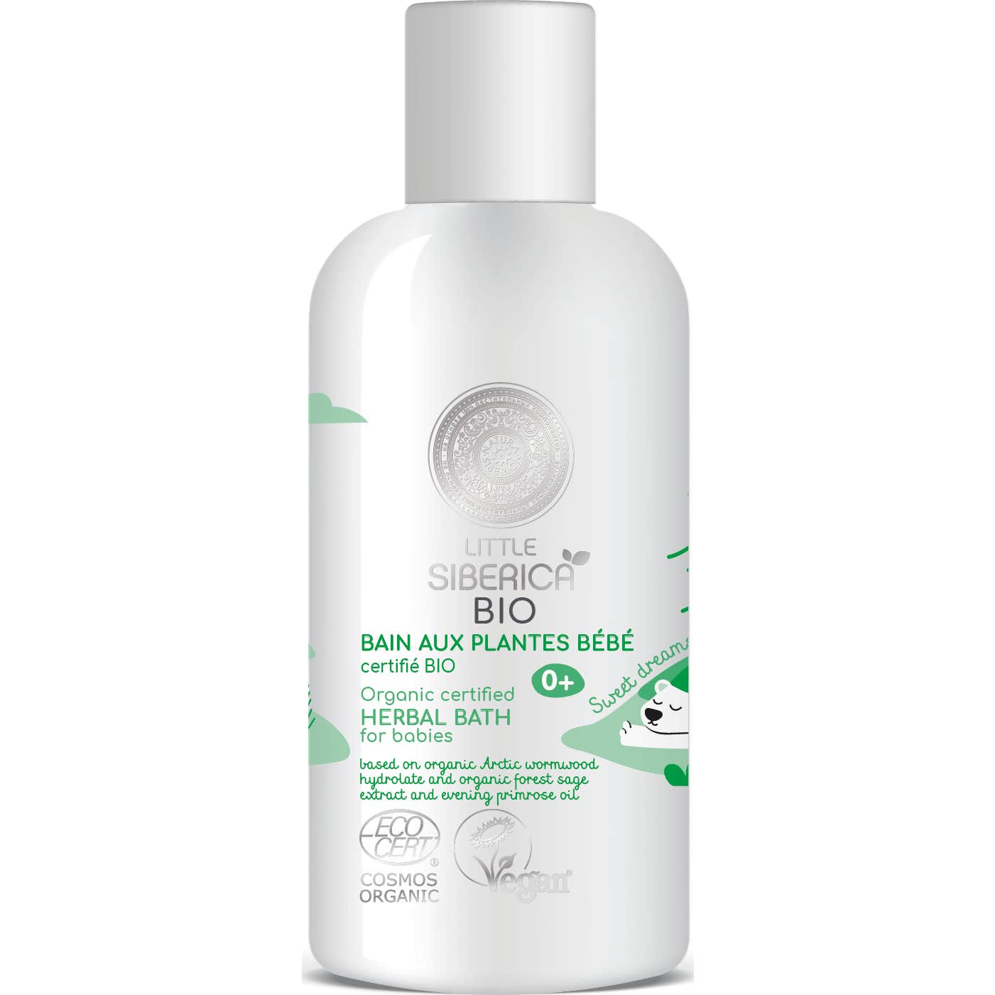 Natura Siberica Baño de Hierbas Para Bebés Dulces Sueños 250ml