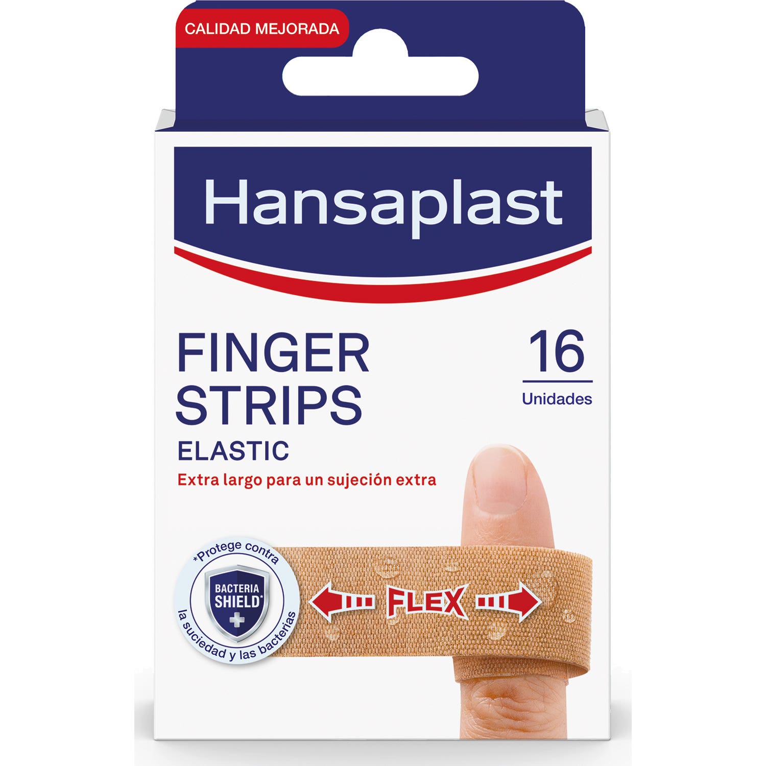 Hansaplast Elastic Finger Strips Apósitos para Dedos 16uds