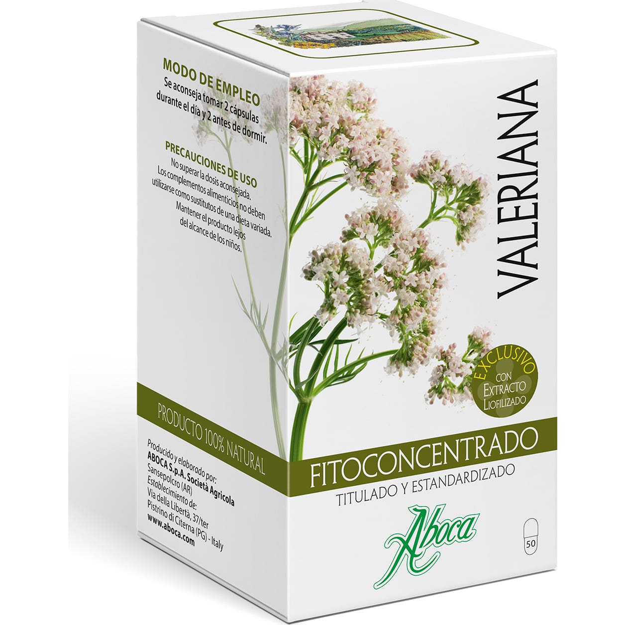Aboca Fitoconcentrado Valeriana 50caps