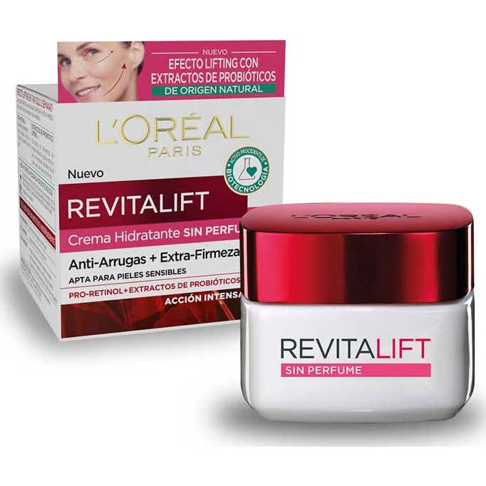 'L''Oréal Revitalift Sin Perfume Piel Sensible Antiarrugas SPF15 50ml'