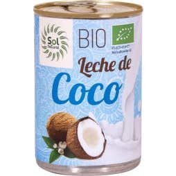 Solnatural Leche Coco Bio Lata Cocinar 400 ml