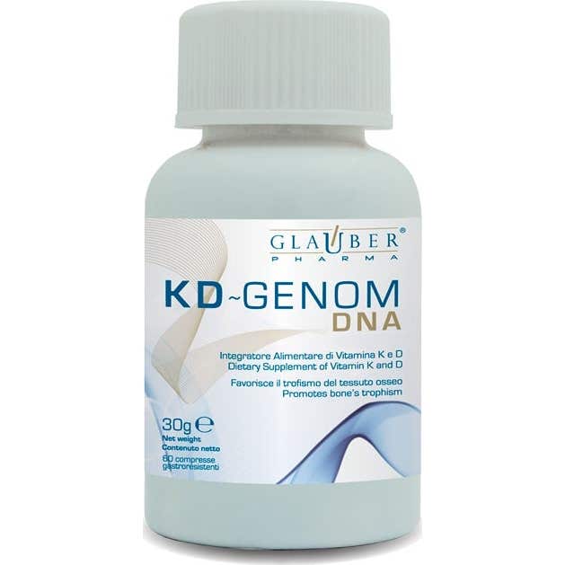 Glauber Pharma Kd-Genom 60 Comprimidos - Imagen 2