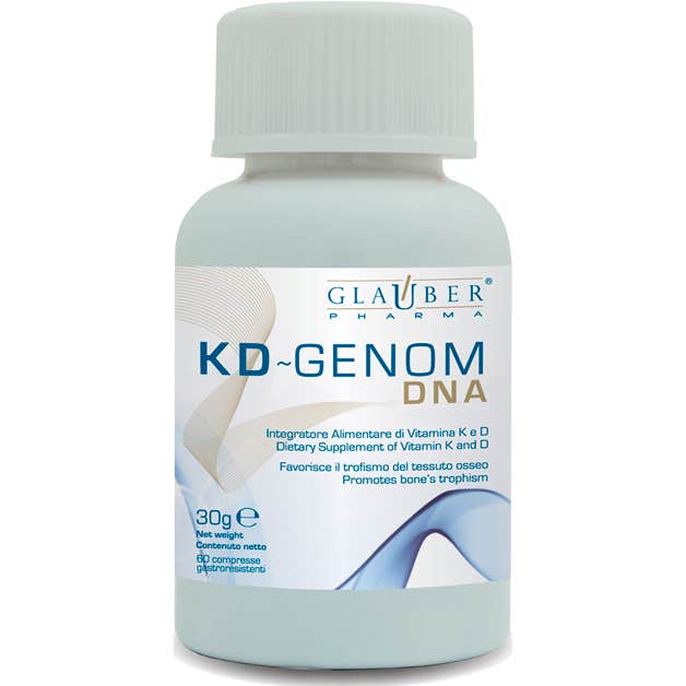 Glauber Pharma Kd-Genom 60 Comprimidos - Imagen 3
