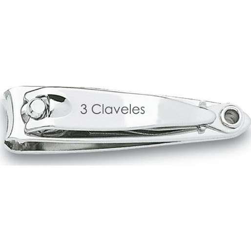 3 Claveles cortauñas cromado 5cm 1ud