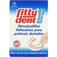 Fittydent almohadillas adhesivas prótesis 15uds