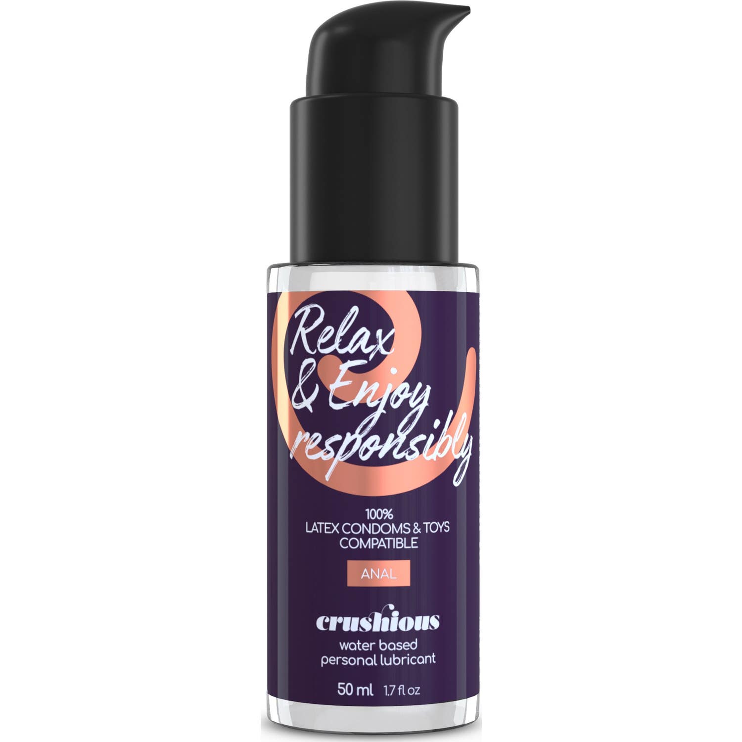 Crushious Relax & Enjoy Responsibly Lubricante Anal 50ml