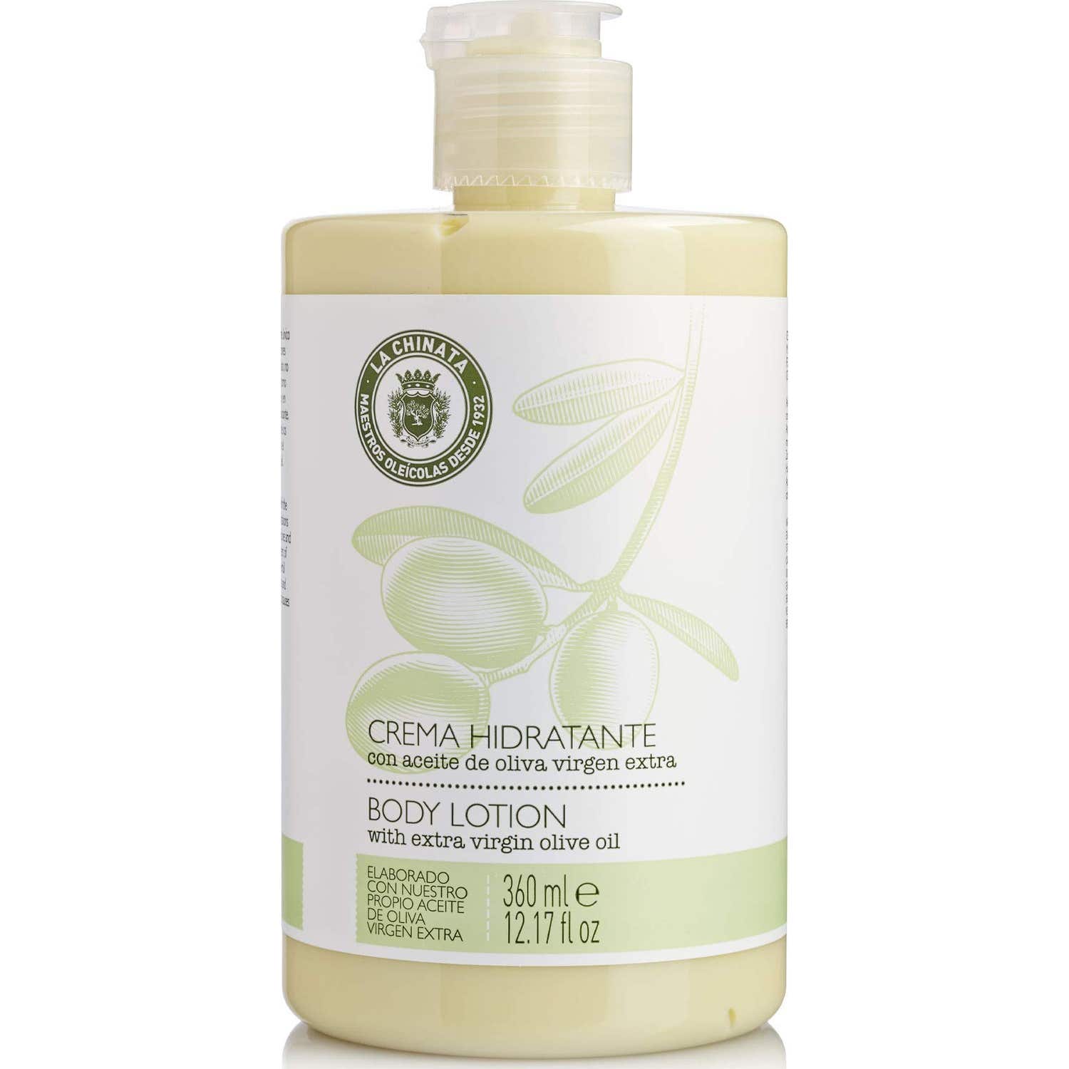 La Chinata Hydratant Body Cream With Olive Oil 360ml