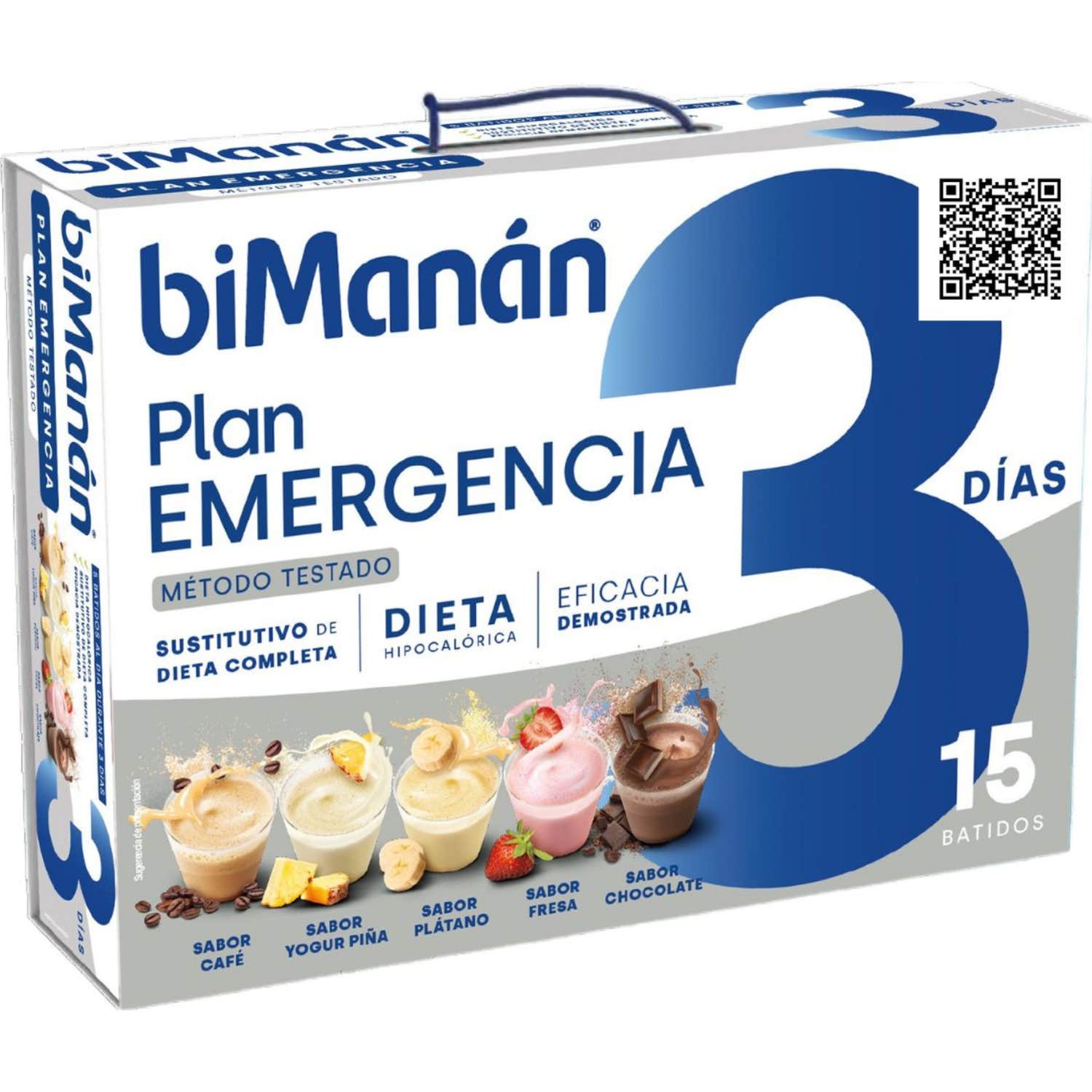 biManán Plan de Emergencia 3 Días 15 batidos