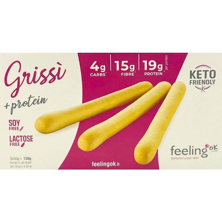 Feeling Ok Grissi Picos de Pan Proteicos 3x50g