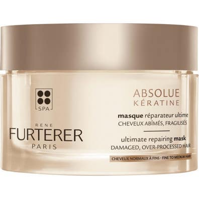 René Furterer Absolue Kératine Mascarilla Reparación Extrema Cabello Normal Fino 200 ml