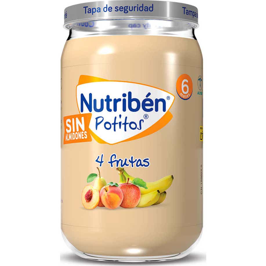 Nutribén Potitos 4 Frutas 235g