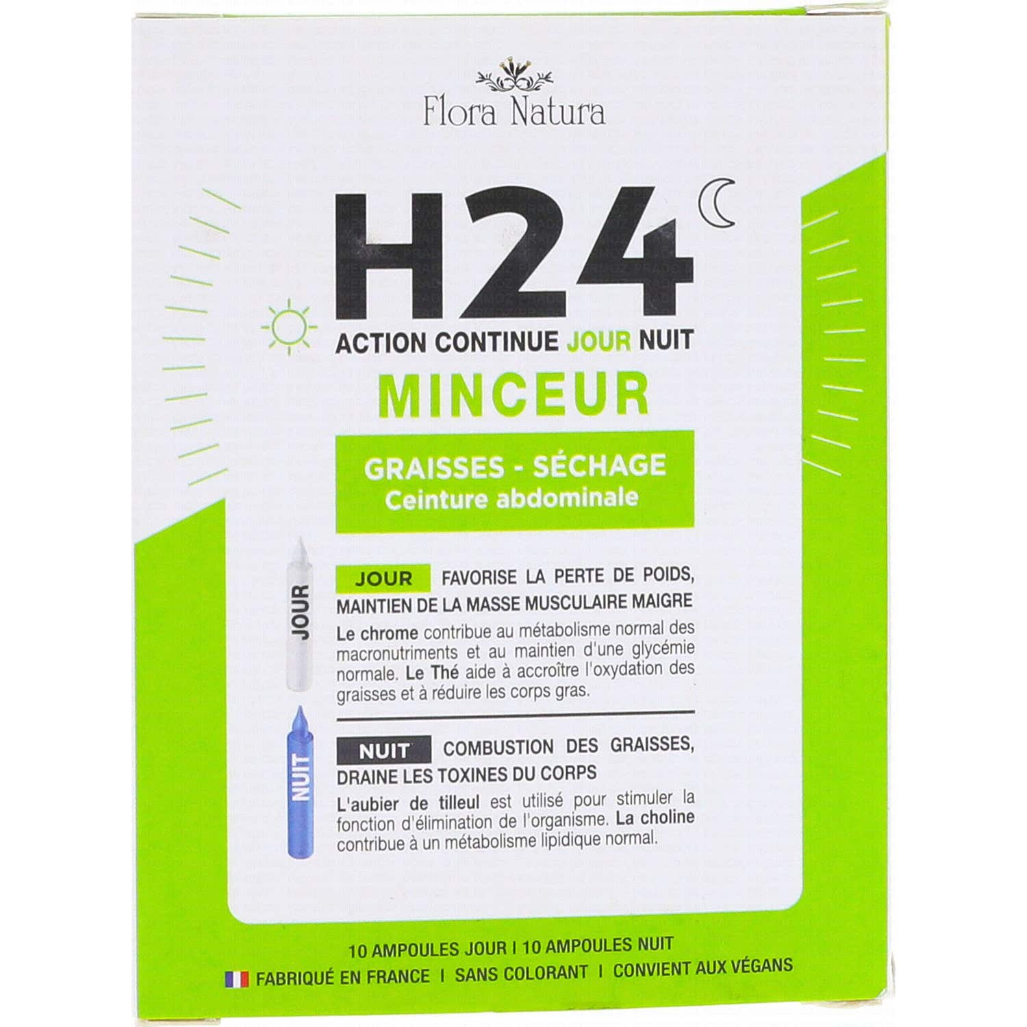 Flora Natura H24 Minceur 10amp