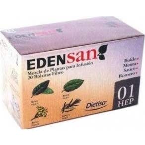 Edensan 01 Filtros Infusiones 20Uds