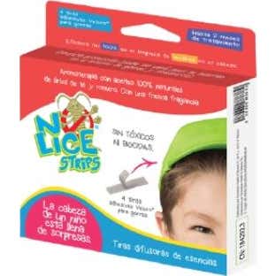 N-Lice® Strips Tiras Adhesivas Velcro® 4 uds