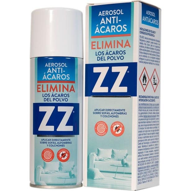 Zz Aerosol Elimina Antiácaros Del Polvo 200ml