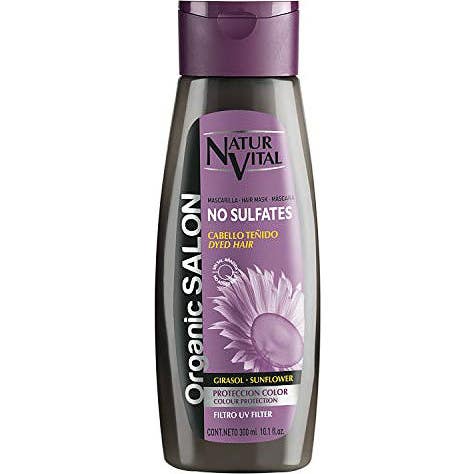 NaturVital Organic Salon Mascarilla Capilar Sin Sulfatos 300ml