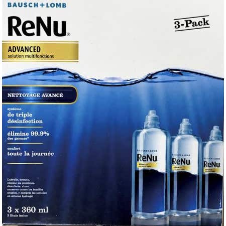 Renu Multifunción Avanzada 3x360ml