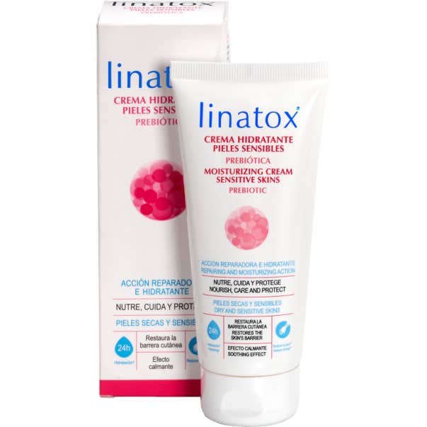 Linatox Crema Hidratante Pieles Sensibles Prebiótica 200 ml
