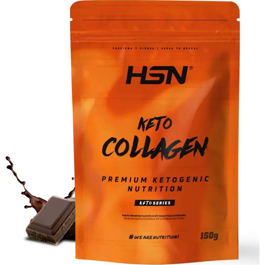 HSN Keto Colágeno Hidrolizado Bovino en Polvo Chocolate 150g