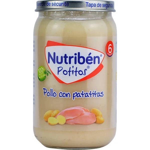Nutriben Potito Pollo Con Patatitas 235Gr