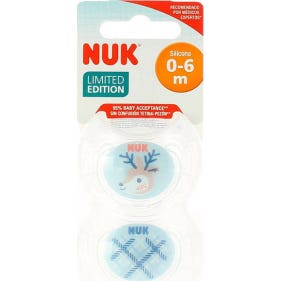 Nuk Limited Edition Silicona 6-18 M 2 uds