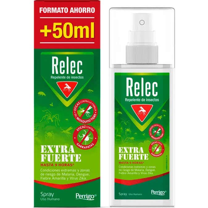 Relec Extra Fuerte Spray Antimosquitos 125 Ml - Imagen 3