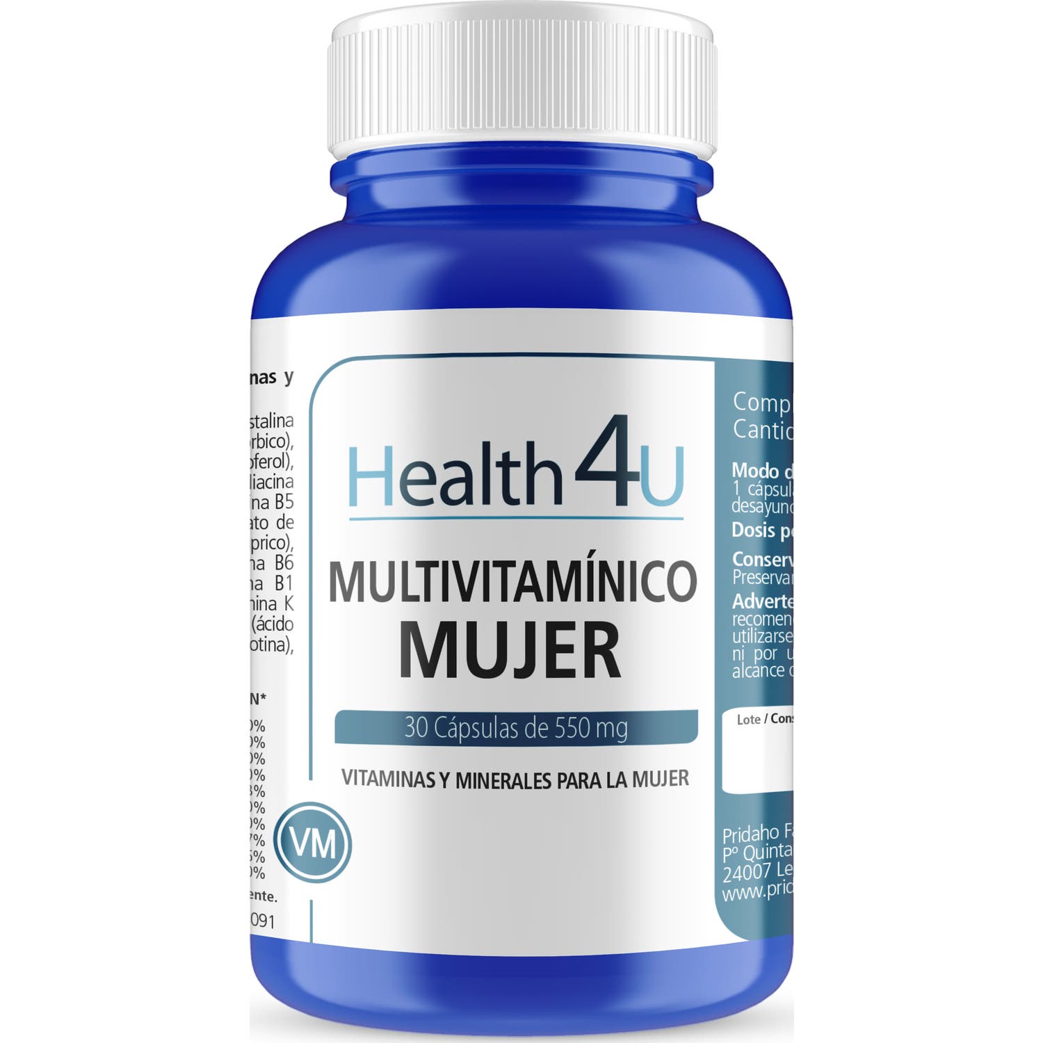 H4U Multivitamínico Mujer 30caps