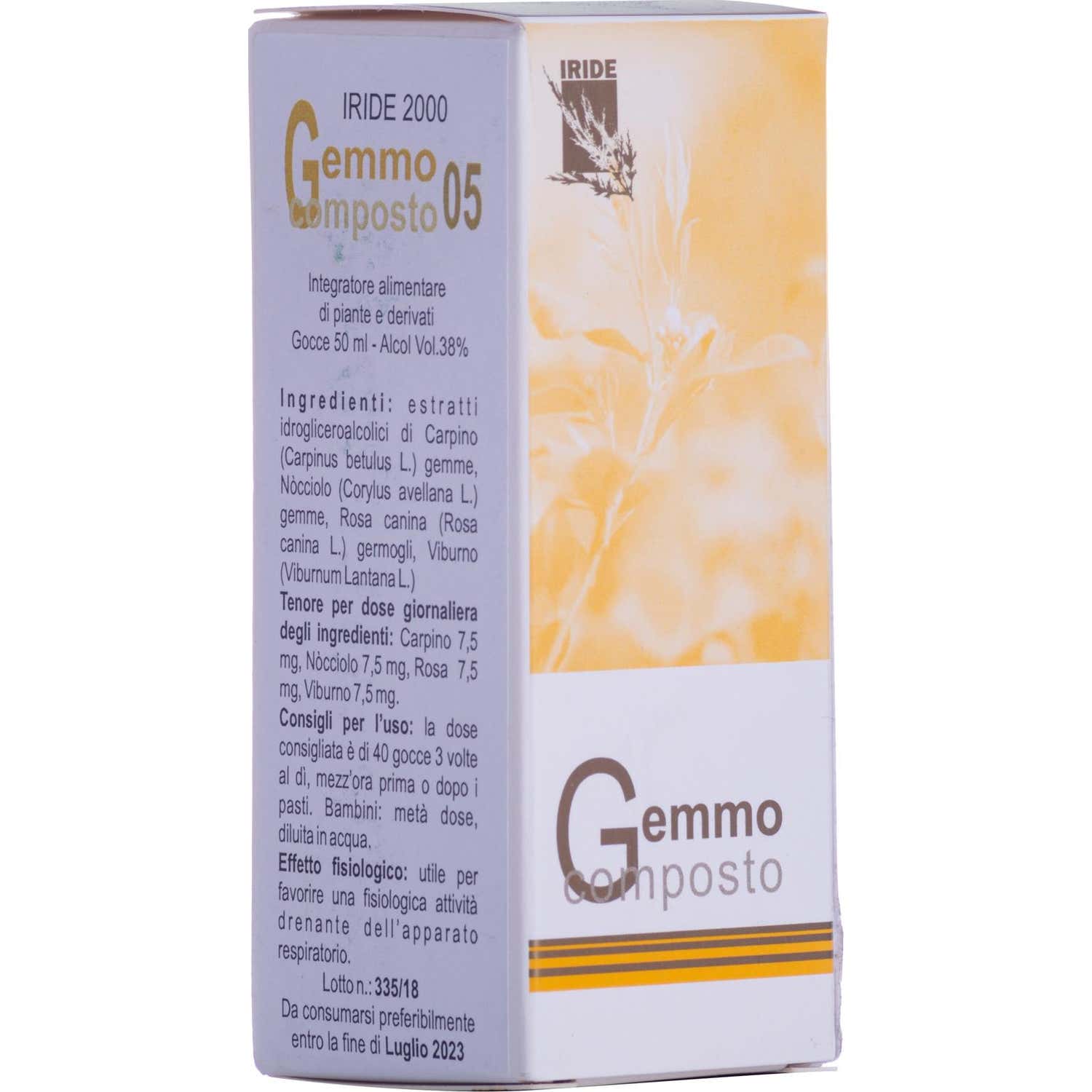 Iride 2000 Gemmo Compuesto 05 50ml