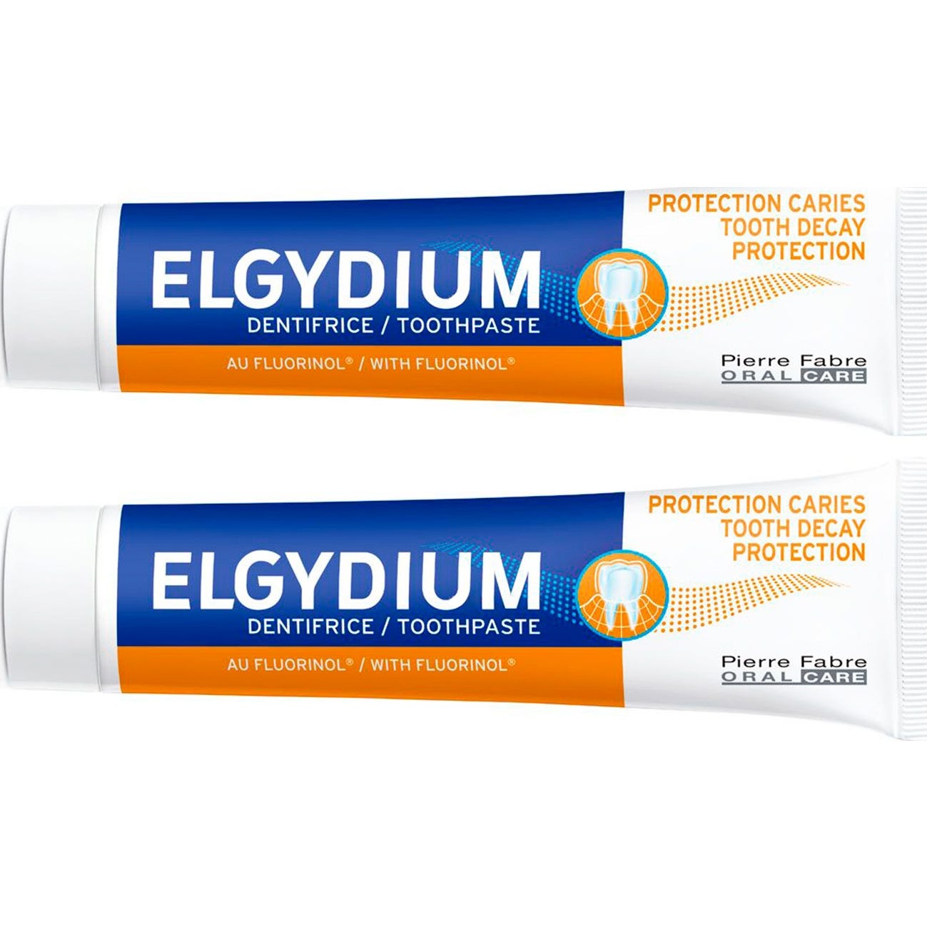 Elgydium Protection Caries Lot De 2 x 75 ml