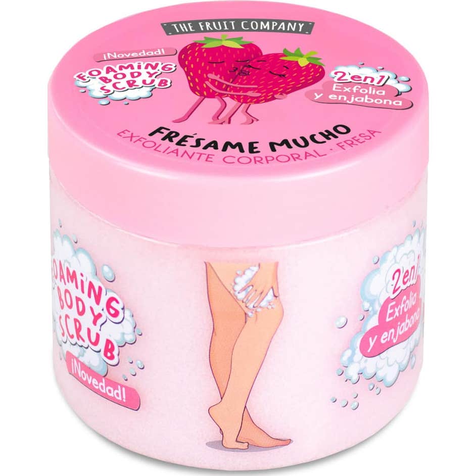 The Fruit Company Exfoliante Corporal 2 En 1 Fresa y Nata 400ml